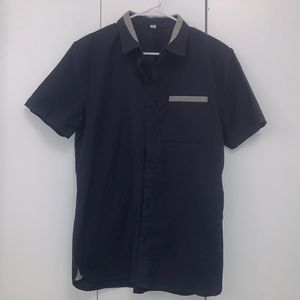 mens lululemon button down polo~size medium